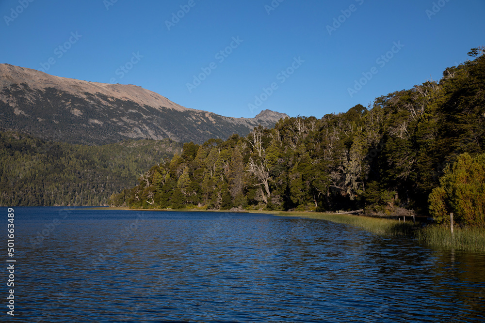 Fototapeta premium lake in the mountains
