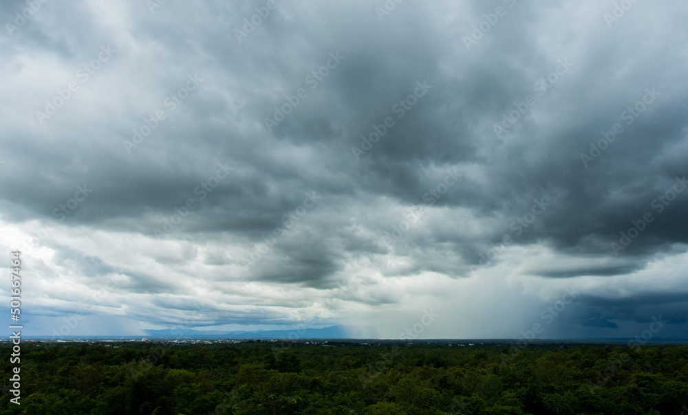 Storm clouds with the rain. Nature Environment Dark huge cloud sky black stormy cloud Storm clouds with the rain. Nature Environment Dark huge cloud sky black stormy cloud