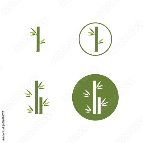 Free Download Bamboo Logo Template vector icon - GFXLoad