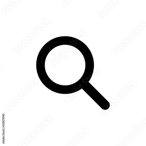 search new icon simple vector