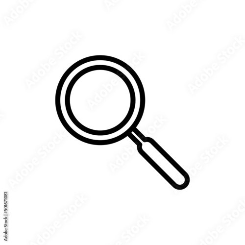 search new icon simple vector