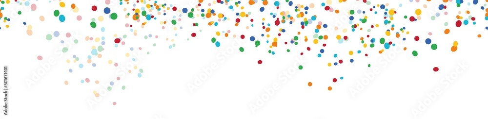 seamless confetti birthday background