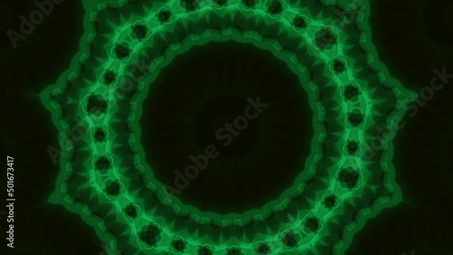 Wallpaper Mural Psychadelic Kaleidoscope, abstract geometric background Torontodigital.ca