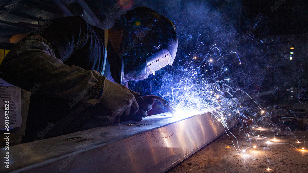Welding man welder worker industry construction Welding man welder worker industry construction