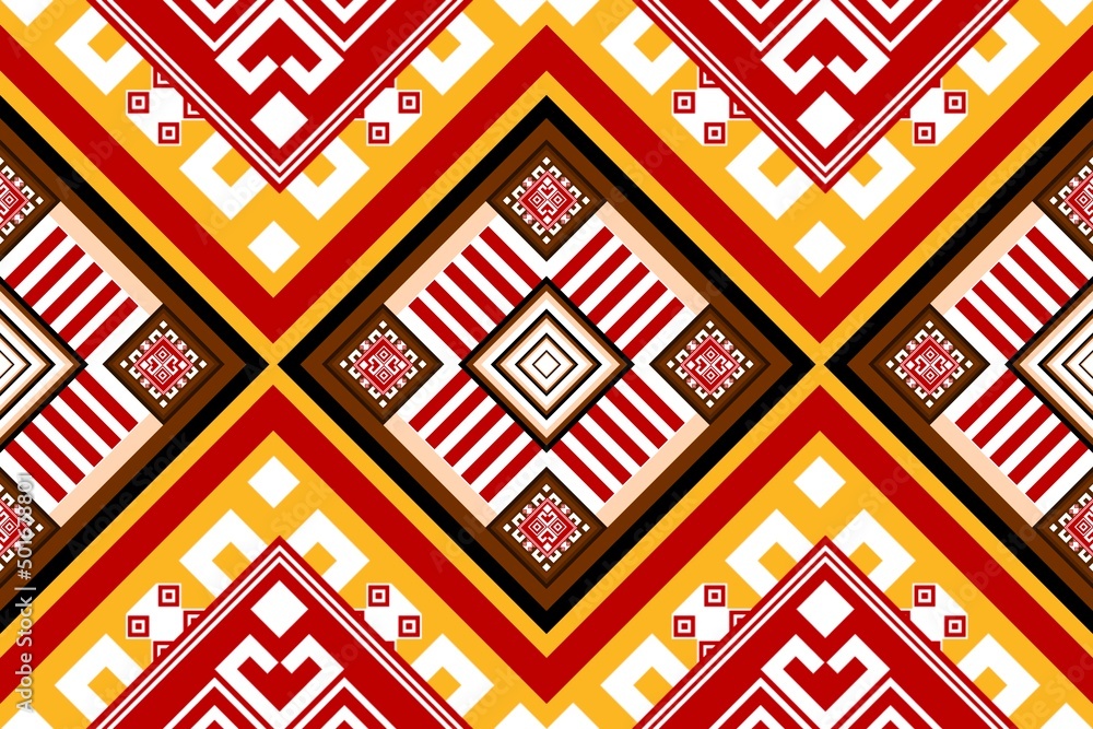Ethnic geometric folk ornament. Tribal ethnic vector texture. Seamless striped pattern in Aztec style. Tribal embroidered figure. Indian, Scandinavian, Gypsy, Mexican, folk patterns. Ethnic geometric folk ornament. Tribal ethnic vector texture. Seamless striped pattern in Aztec style. Tribal embroidered figure. Indian, Scandinavian, Gypsy, Mexican, folk patterns.