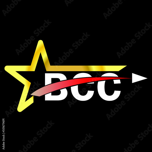 BCC letter logo design. BCC creative  letter logo. simple and modern letter logo. BCC alphabet letter logo for business. Creative corporate identity and lettering. vector modern logo.  photo