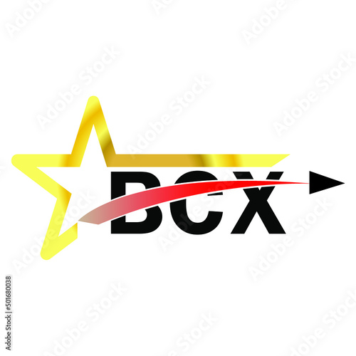 BCX letter logo design. BCX creative  letter logo. simple and modern letter logo. BCX alphabet letter logo for business. Creative corporate identity and lettering. vector modern logo.  photo