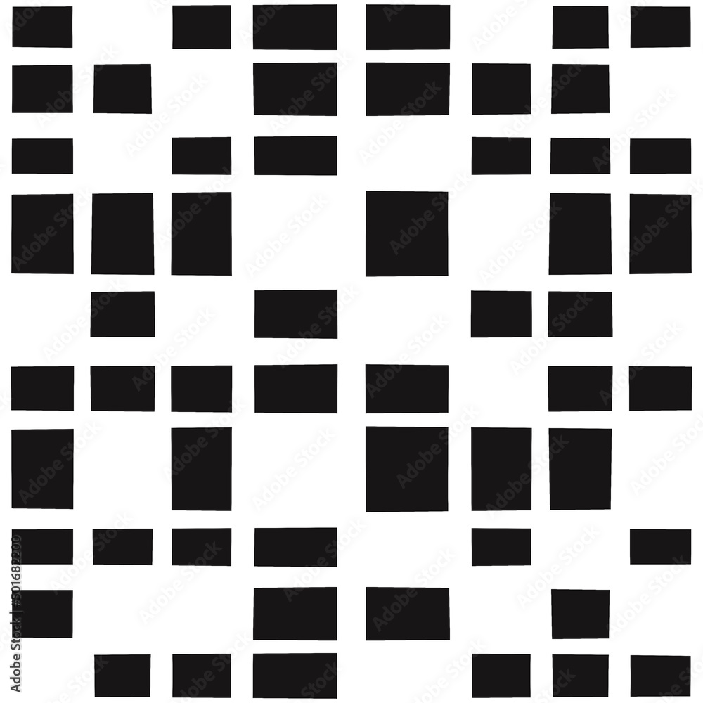 Optical illusion seamless graphic pattern rectangular cell. Print for textile, fabric, stationery, wrapping paper, packaging Optical illusion seamless graphic pattern rectangular cell. Print for textile, fabric, stationery, wrapping paper, packaging