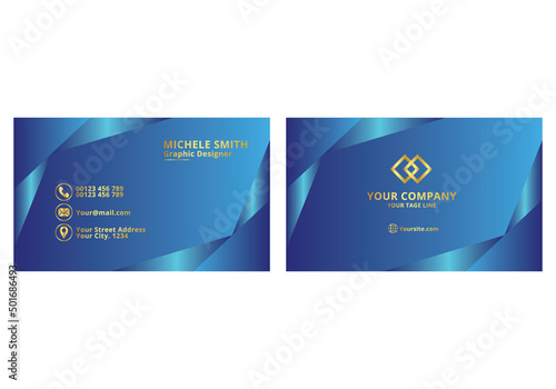 business card template