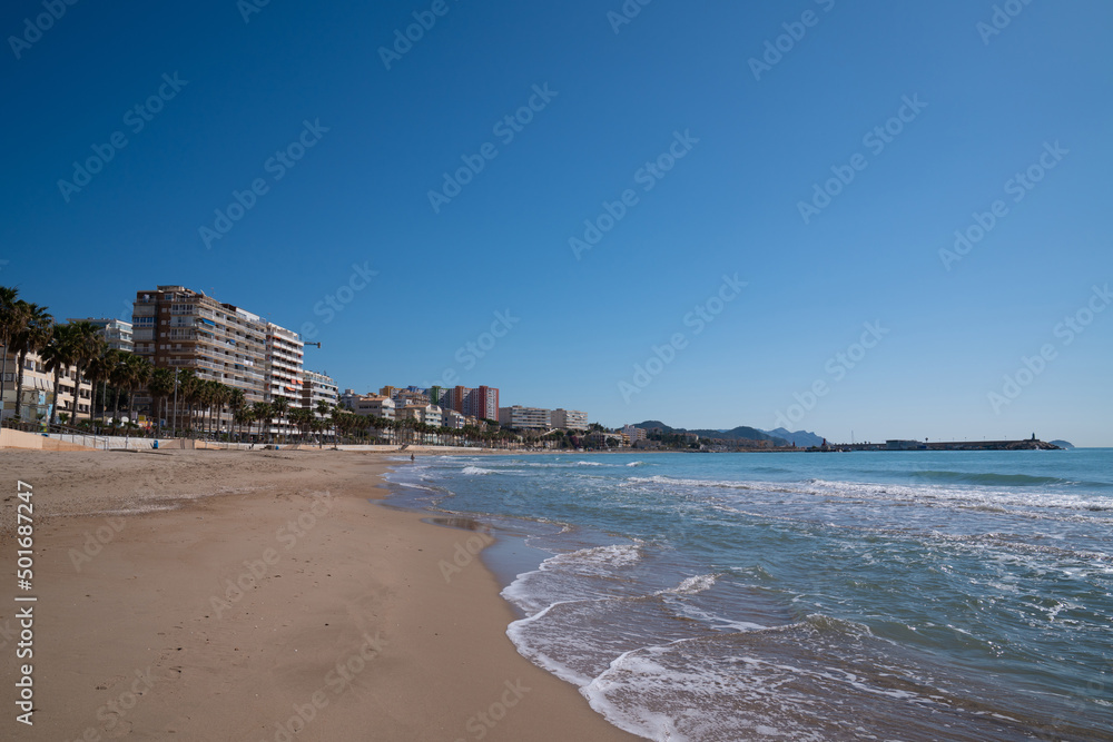 Villajoyosa Spain beautiful beach Costa Blanca Alicante
