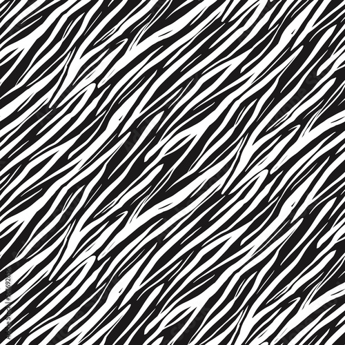 Graphic contour silhouette of the skin of a wild animal in africa pattern. Print for fabric, textile, wallpaper, covers, packaging, paper