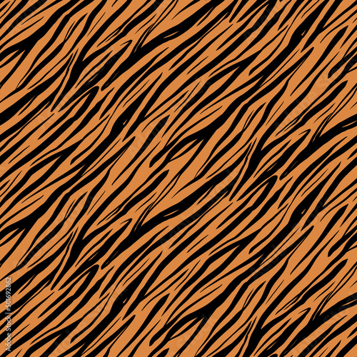 Graphic contour silhouette of the skin of a wild animal in africa pattern. Print for fabric  textile  wallpaper  covers  packaging  paper