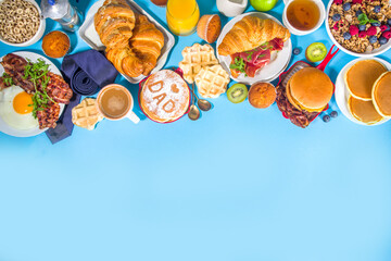 Fathers day Brunch background