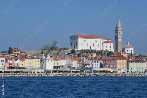 Wallpaper Mural Slowenien Piran Kirche Cerkev sv. Štefana Torontodigital.ca