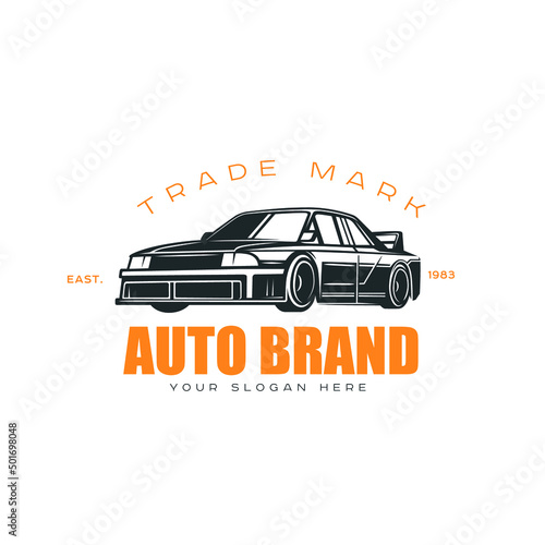 Car emblem. Auto brand.