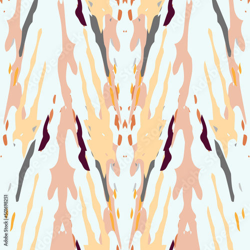 ethnic seamless pattern chevron dye tie batik