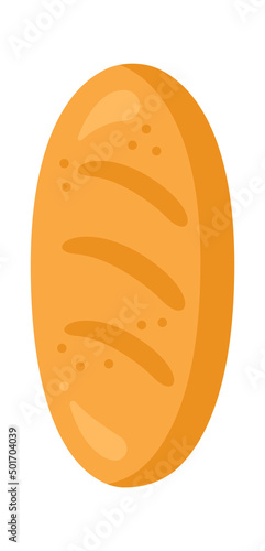 Bread Bakery Icon. Vector illustration