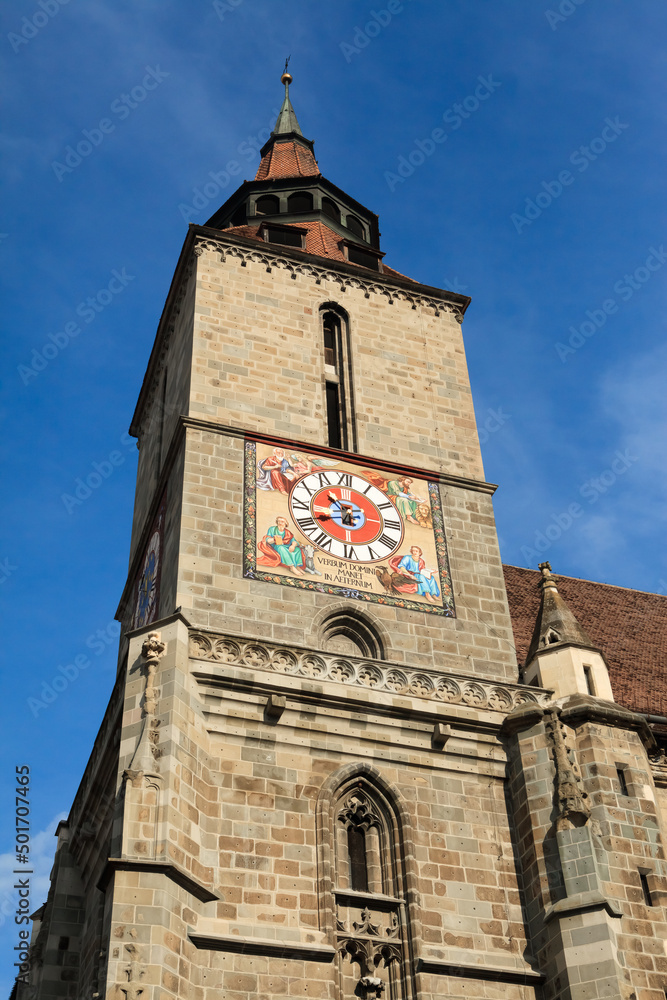 The Black Church in Brasov, Romania - Detail view