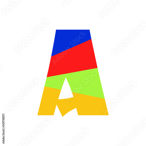 Obraz na płótnie Colorful letter A
graphic, illustration, button, web, white background, icon, texture, background w salonie