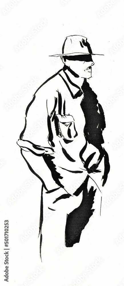 Fototapeta premium Homme 2