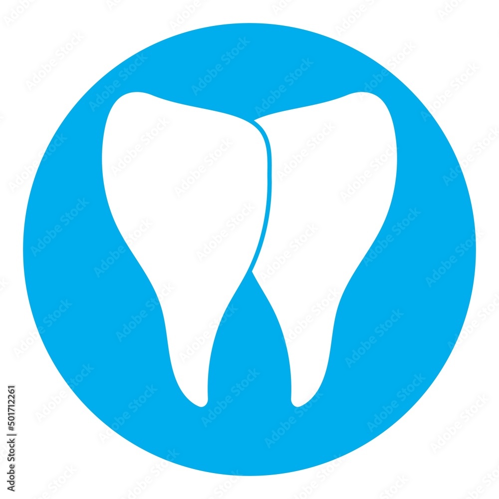 Obraz premium tooth care logo design vector