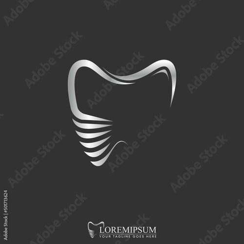 Unique and Simple teeth or tooth like letter or word M font image graphic icon logo design abstract concept vector stock. Can be used as a symbol related to dental or health