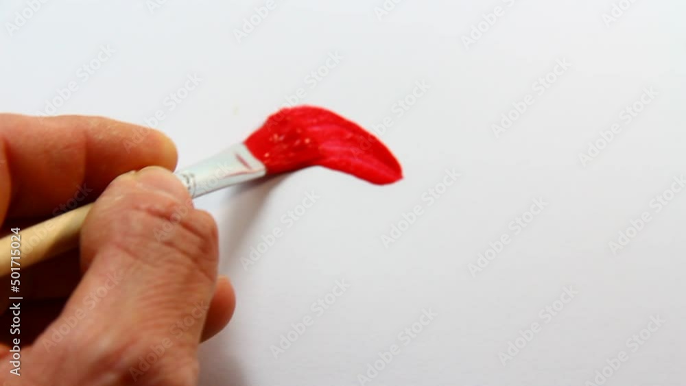 Draw, as an artist, something on a white paper, with colors. Draw, as an artist, something on a white paper, with colors.