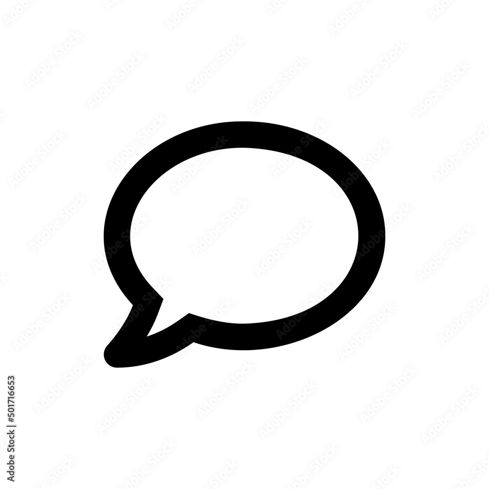 Speech bubbles vector icon. Chat or monolog symbol isolated. Vector illustration EPS 10 Speech bubbles vector icon. Chat or monolog symbol isolated. Vector illustration EPS 10