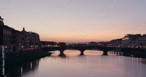 Ponte Alla Carraia In Florence Italy
 photo