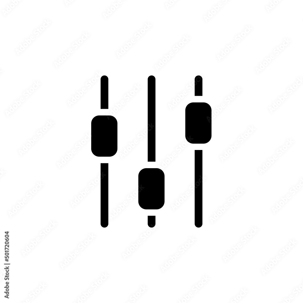 Obraz premium settings new icon simple vector