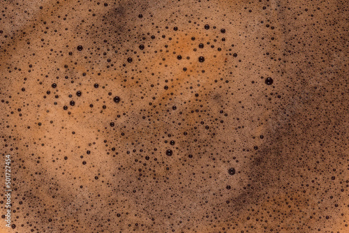 Wallpaper Mural close up of foam on coffee Torontodigital.ca