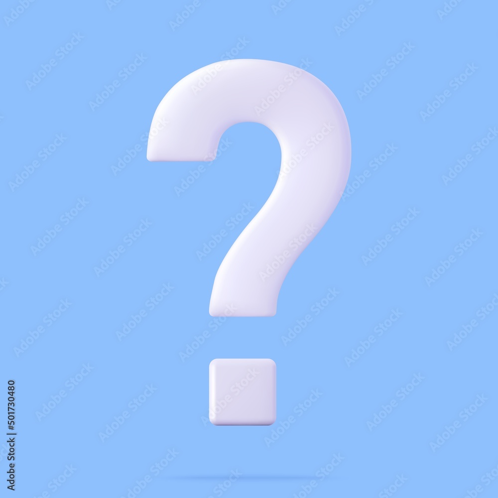 3d question mark 3d question mark