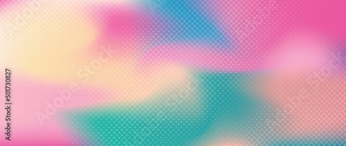 Abstract colorful gradient background. Modern hologram wallpaper design with dynamic wave shape, vibrant color, organic shape. Futuristic background template design for, prints, cover, banner.