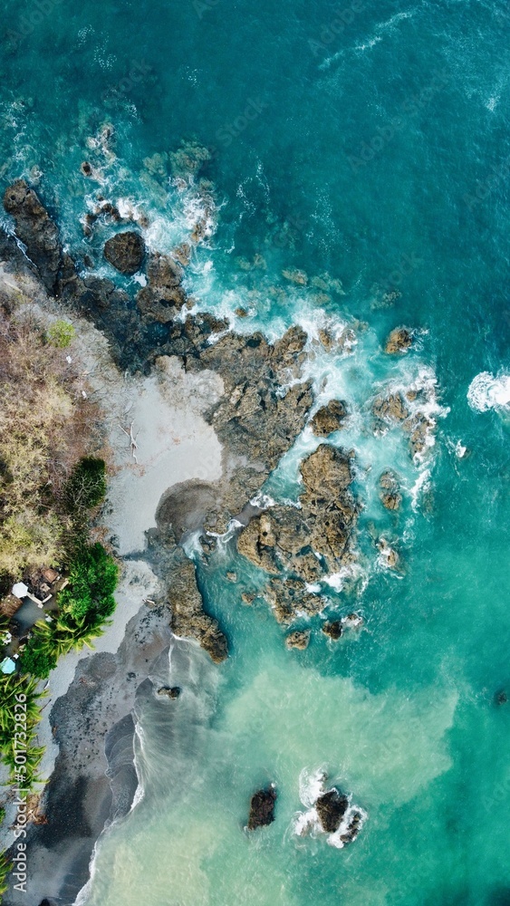 Aerial view of Sea - Costa Rica, Central America