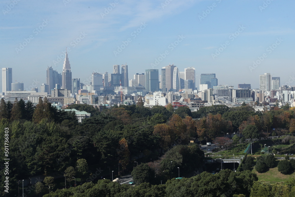 la ville de to tokyo vue de haut