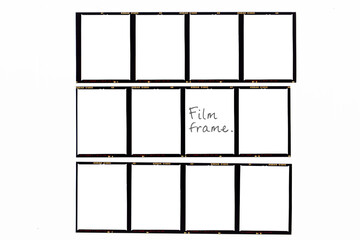 Bangkok, Thailand - December 21, 2021 film collections frame.Kodak colour Films.