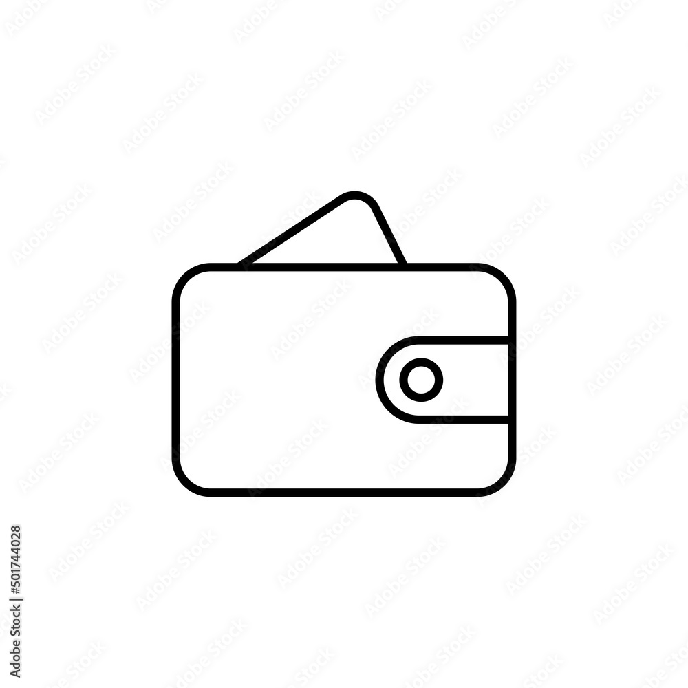 Wallet icon vector design templates isolated Wallet icon vector design templates isolated