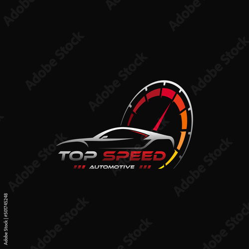 speed race icon logo template