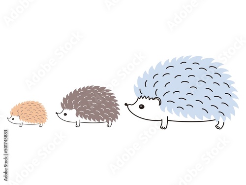 ハリネズミのイラスト