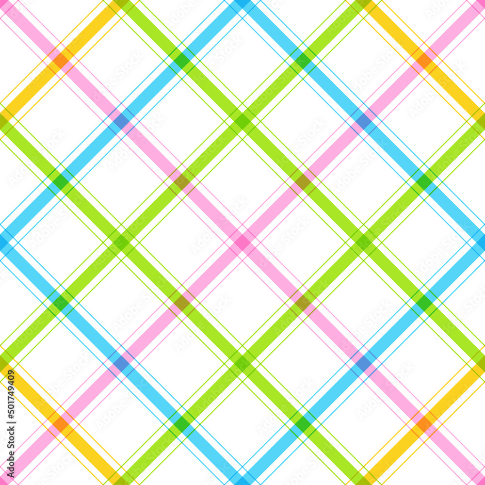 Pastel Rainbow Cute Diagonal Tilt Line Stripe Striped Tartan Plaid Checkered Scott Gingham Cartoon Vector Seamless Pattern Print Background Pastel Rainbow Cute Diagonal Tilt Line Stripe Striped Tartan Plaid Checkered Scott Gingham Cartoon Vector Seamless Pattern Print Background