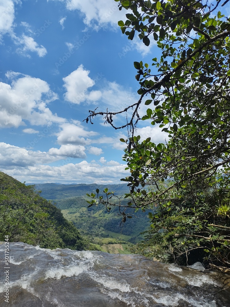 river in the mountains