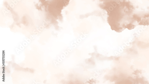 Earth tone watercolor, Minimal Design for text, packaging, vector illustration.