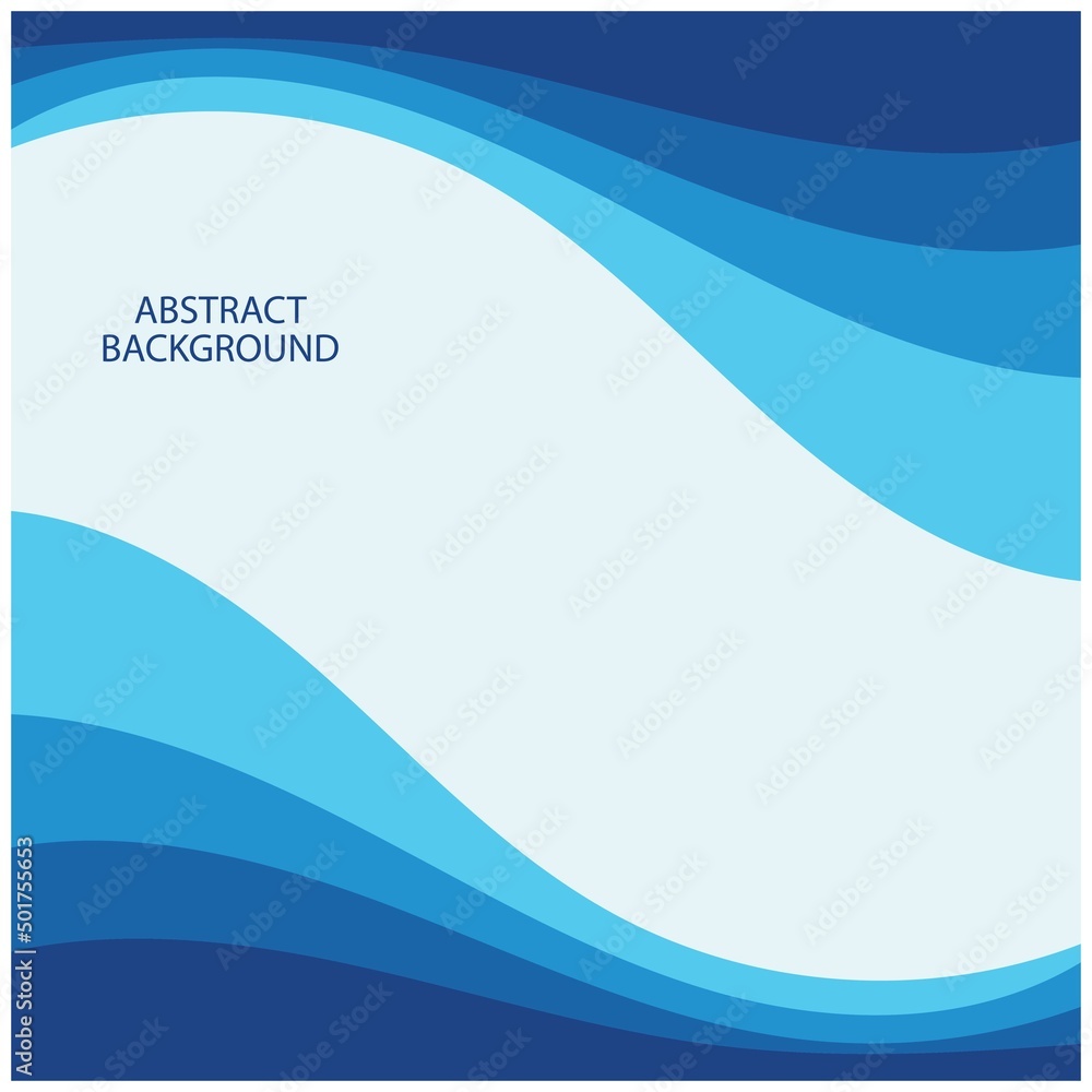 Abstract Water wave design background