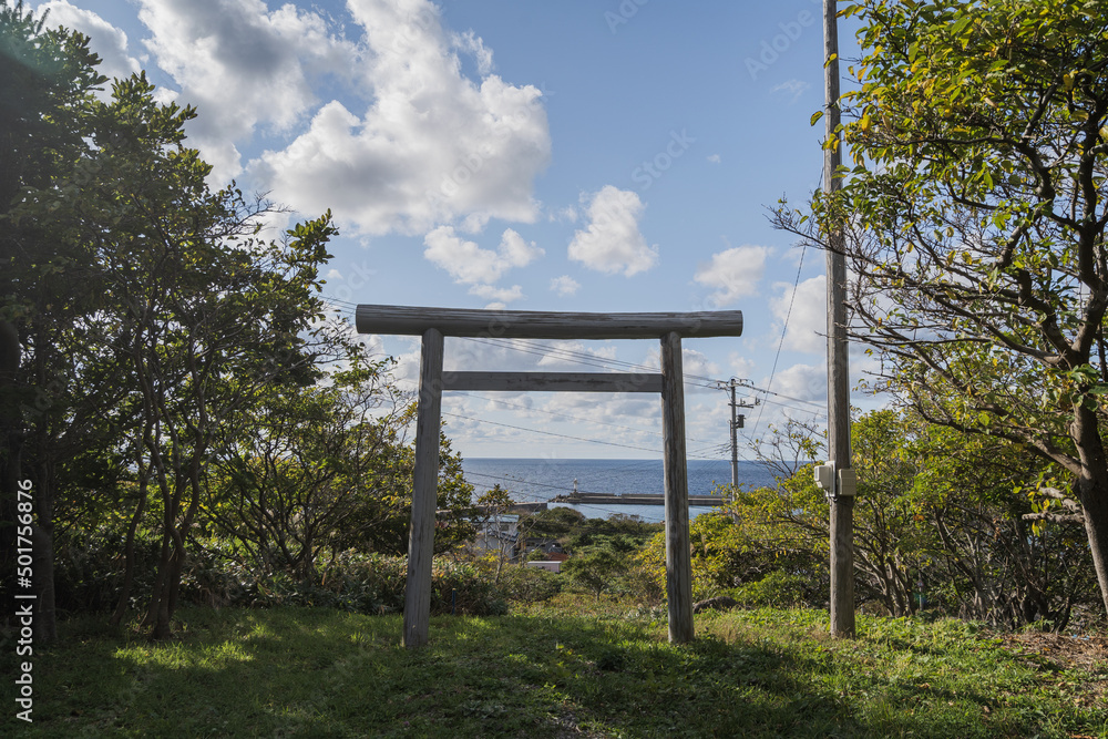 奥尻島で見た景色 (日本 - 北海道 - 奥尻島)