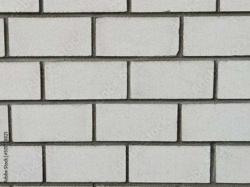 Wallpaper Mural a wall of white bricks Torontodigital.ca