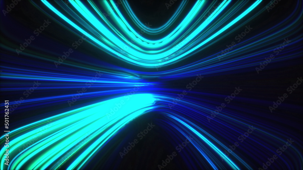 Glow band lines. Computer generated 3d render Glow band lines. Computer generated 3d render