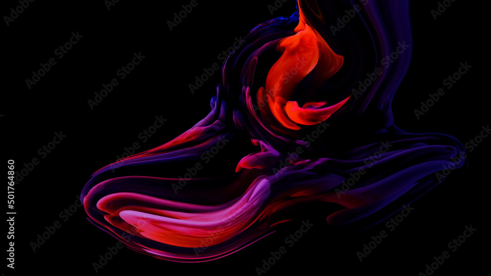 Obraz premium Modern color design background, Gradient colorful abstract background, smooth and relax concept,