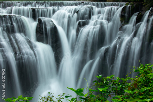 Taiwan  waterfall  Shifenliao waterfall  park