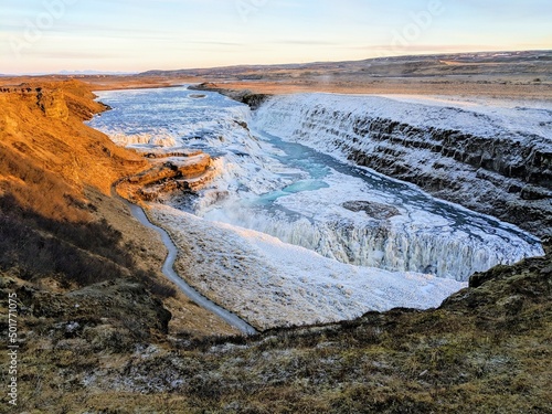 Fototapeta Naklejka Na Ścianę i Meble -  Gullfoss Waterfall, Iceland