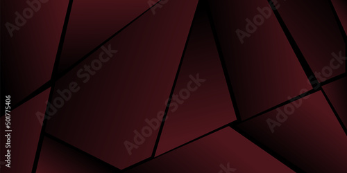 Abstract polygonal pattern. Shades of red. Background design, cover, postcard, banner, wallpaper